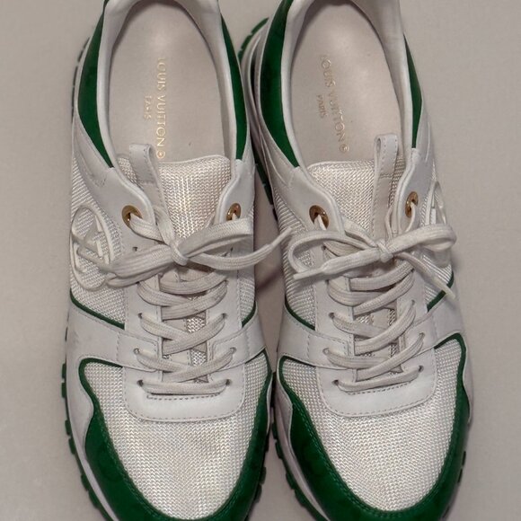 Louis Vuitton Run Away Sneaker White/Green Monogram – Size 41/US Men’s 8 and W10 - Picture 11 of 11
